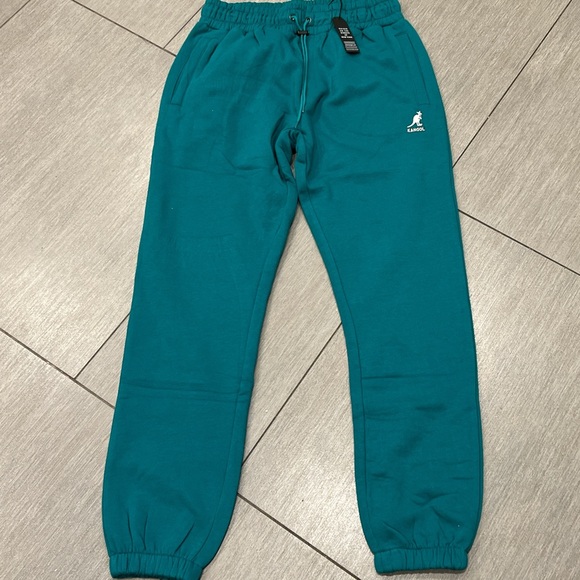 Kangol Other - Kangol NWT heavyweight joggers in teal with side pockets